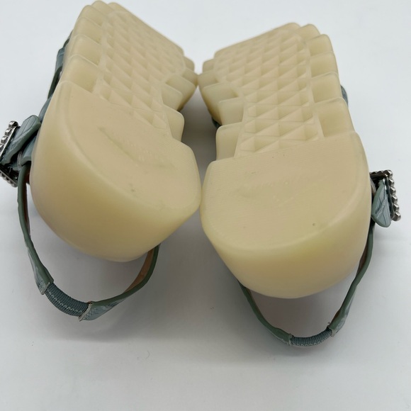 Aerosoles Wagner Platform Sandals Sage Green Strappy Women’s Size 6 - Picture 11 of 12